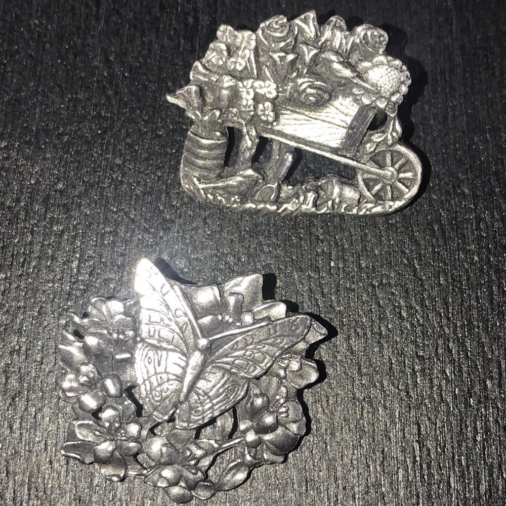 TWO Birds & Blooms LTD Edition Brooches